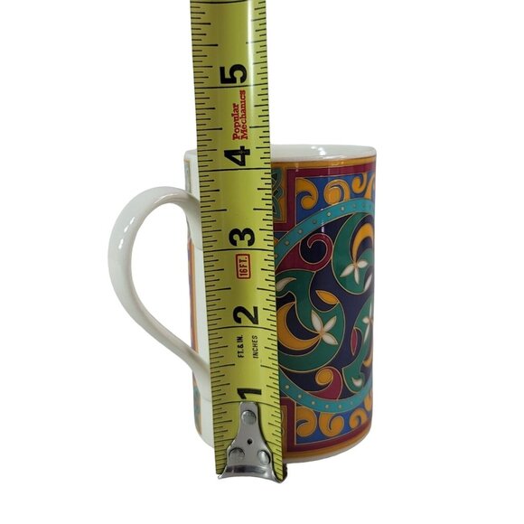 Dunoon Jane Brookshaw Jura Celtic Mug Abstract Geometric Scotland Stoneware NWOT - Picture 11 of 12